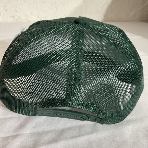Bass Pro Shops Green Trucker Hat One Size Mesh Back Adjustable Snapback Outdoor - Picture 2 of 6